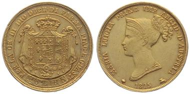 Italien, Parma, Marie Louise von Habsburg-Lothringen, 40 Lire 1815